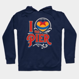 I Heart the Pier Hoodie